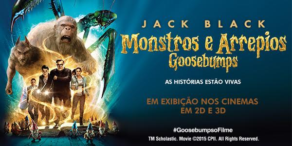 Jack Black fala sobre o filme Goosebumps 